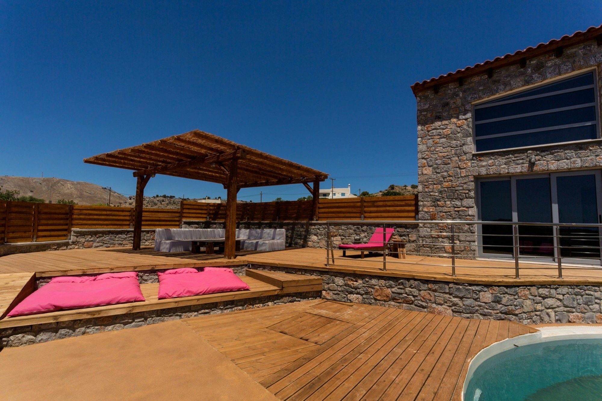 Lindos Seastone Villas Lardos Eksteriør bilde